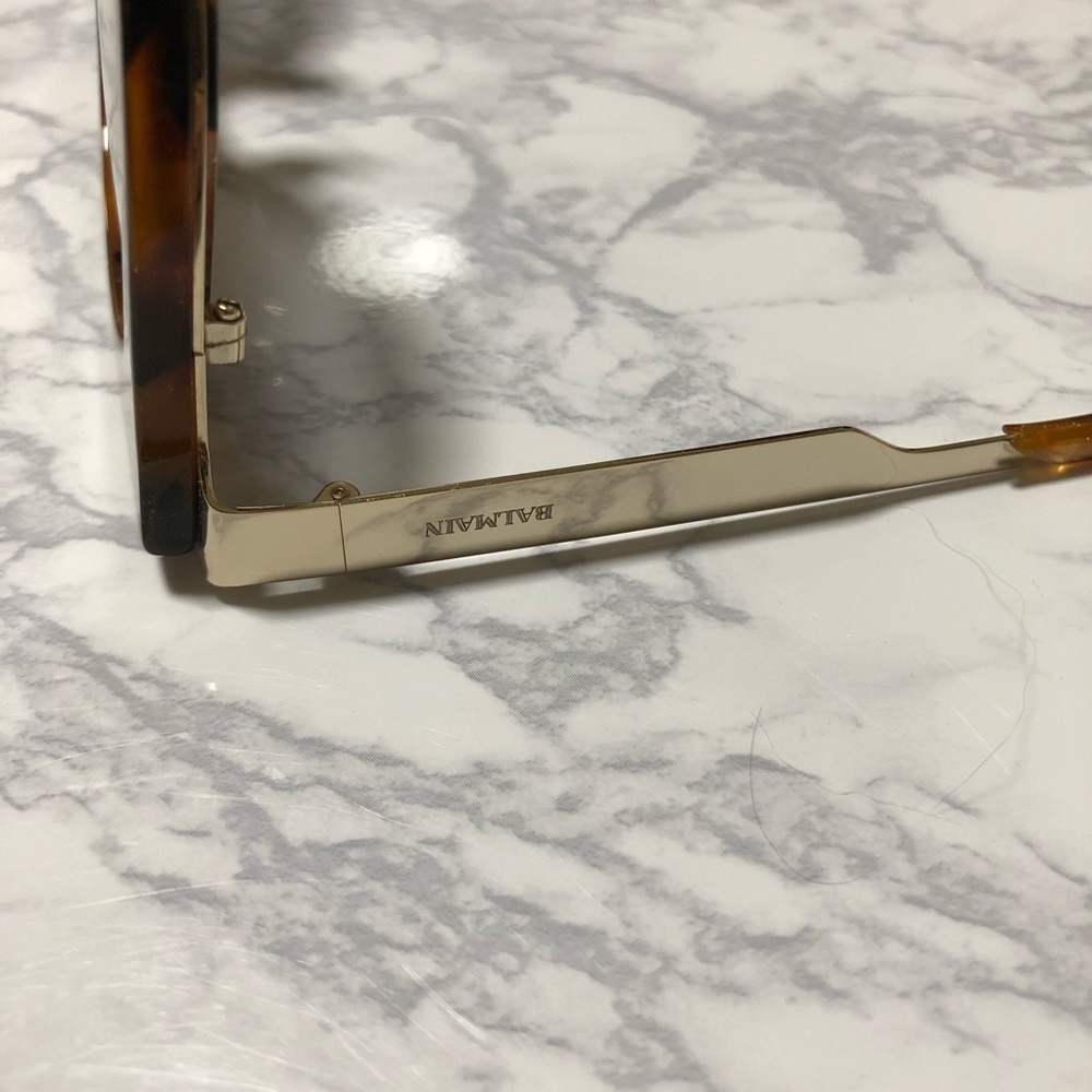 Balmain Sunglasses Plastic Gradient Tortoiseshell - image 3